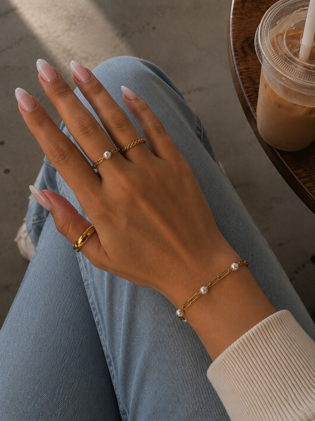 Pearl Rockstar Bracelet