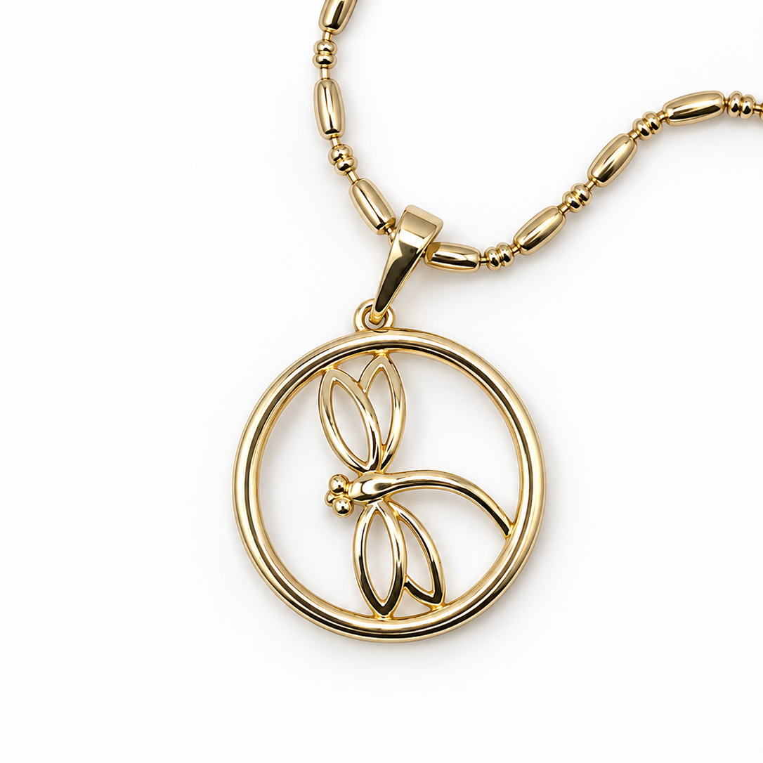 Dragonfly necklace