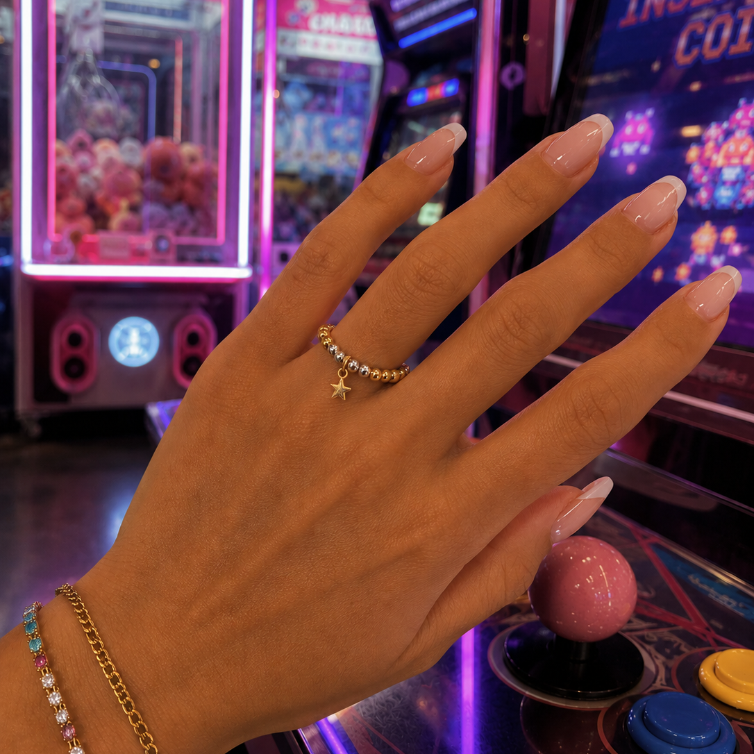 Twinkle Two-Tone Ring