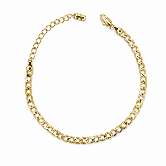 Golden Steps Anklet
