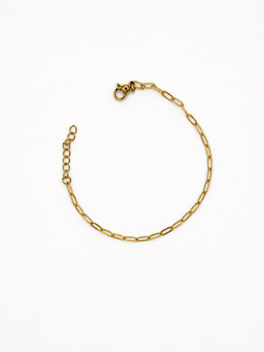 Lili Paperclip Stainless Steel Bracelet