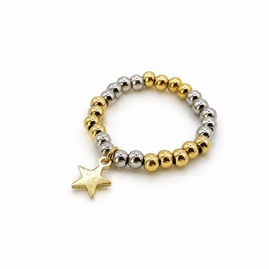 Twinkle Two-Tone Ring