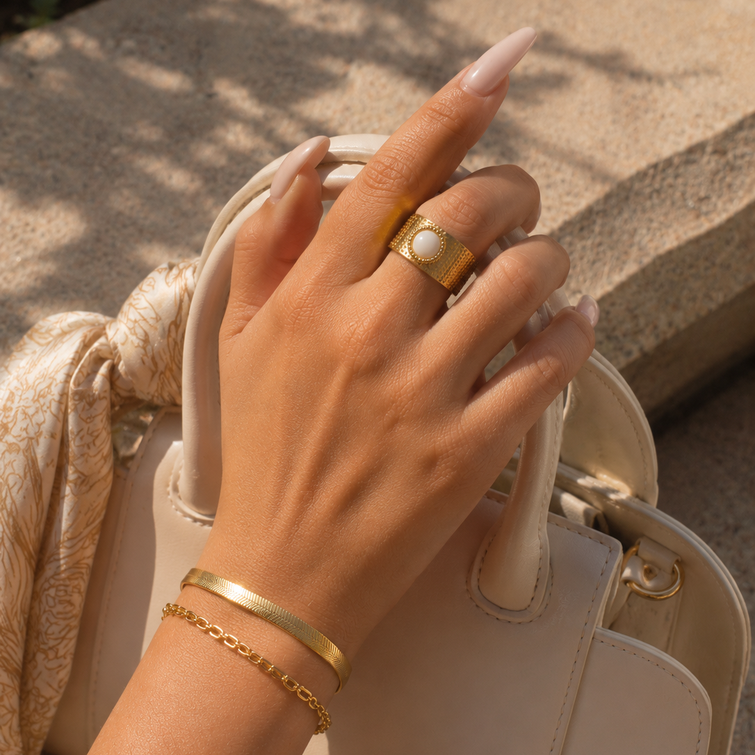 Bel Air Ivory ring