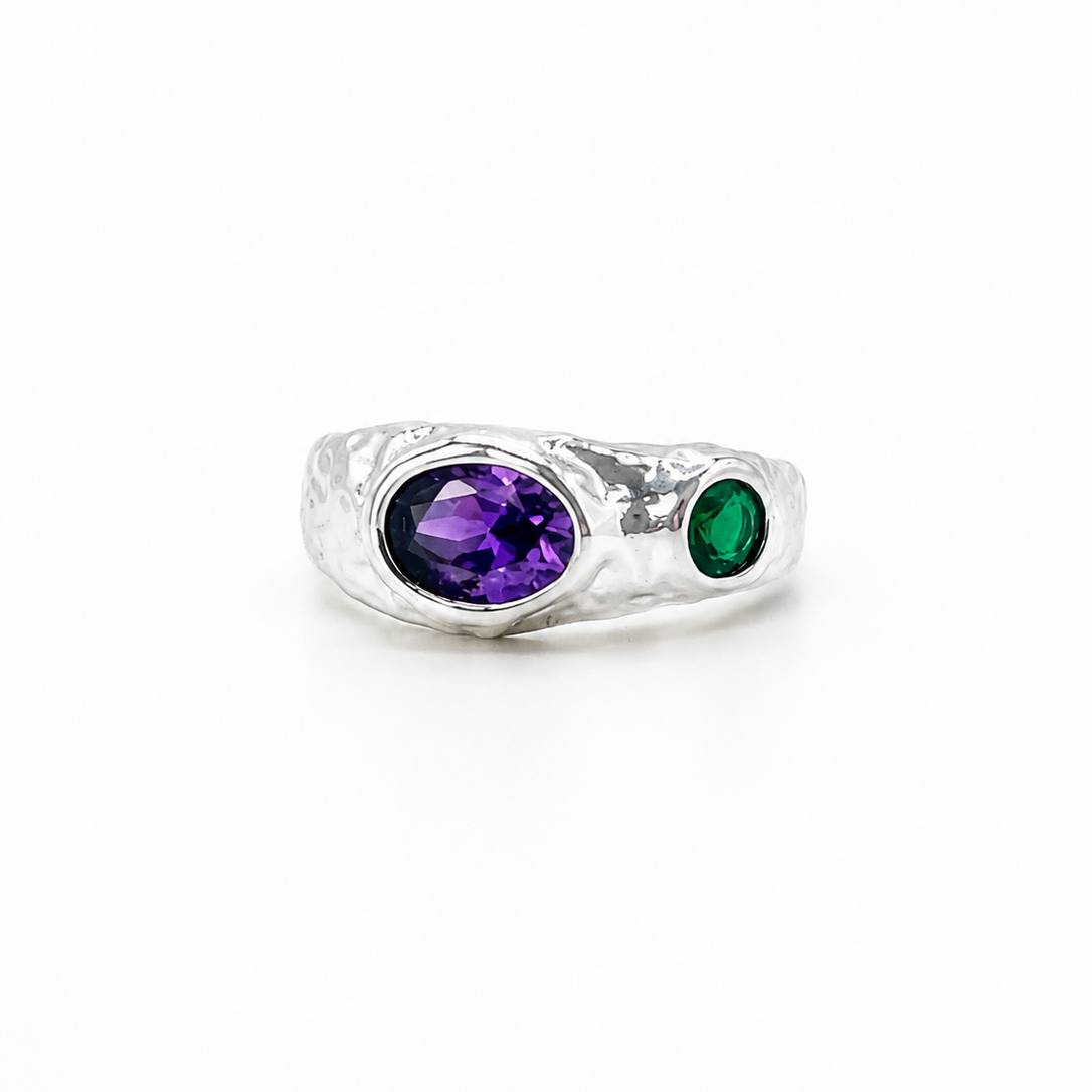 Alien Candy Ring in Silver
