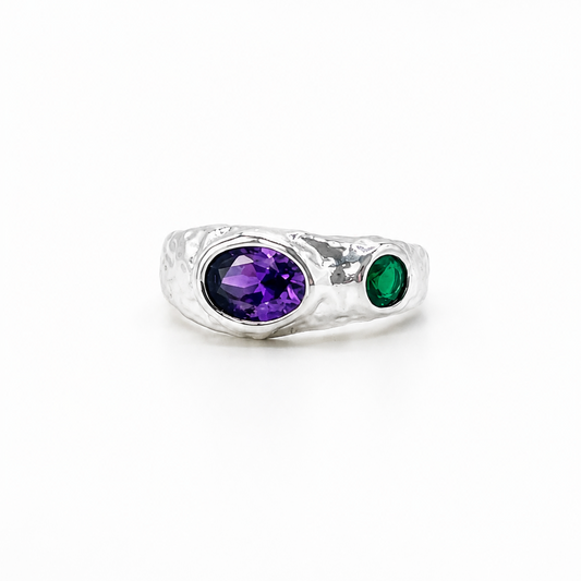 Alien Candy Ring in Silver