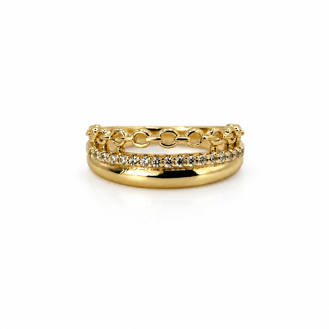 Three Sisters ring - size 8