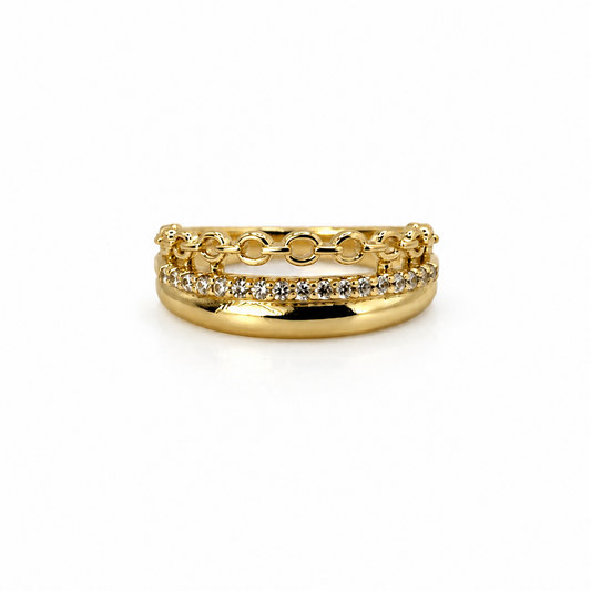Three Sisters ring - size 8