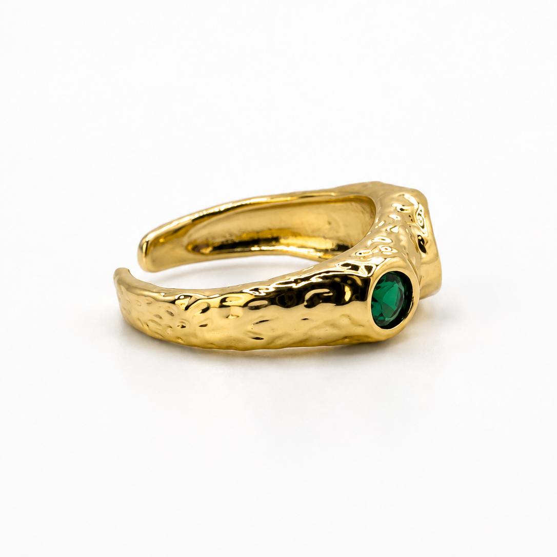 Alien Candy Ring in Gold