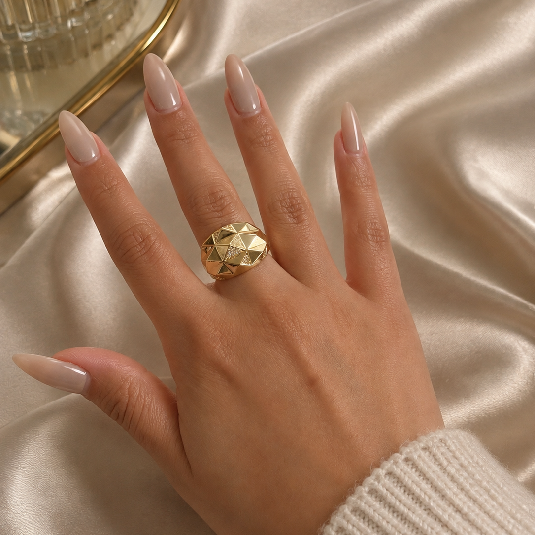 Baller Baby ring- size 8