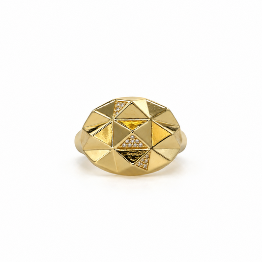 Baller Baby ring- size 8