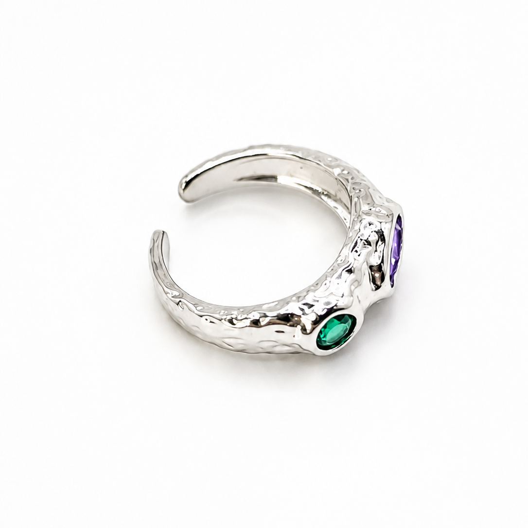 Alien Candy Ring in Silver