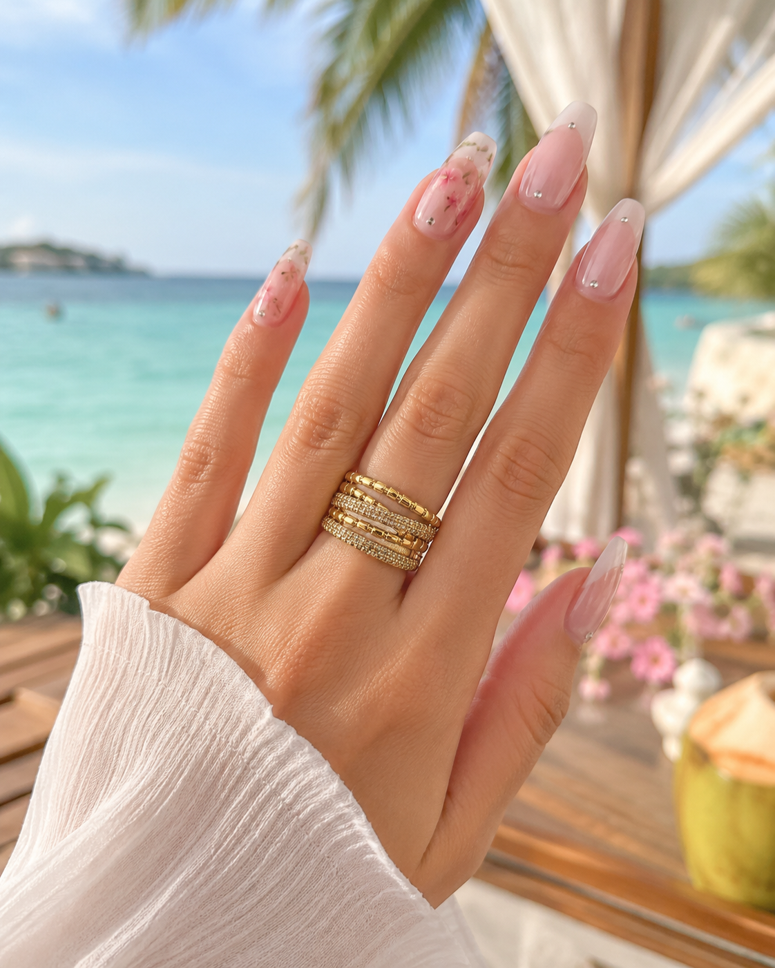 Stellar Embrace ring- size 7
