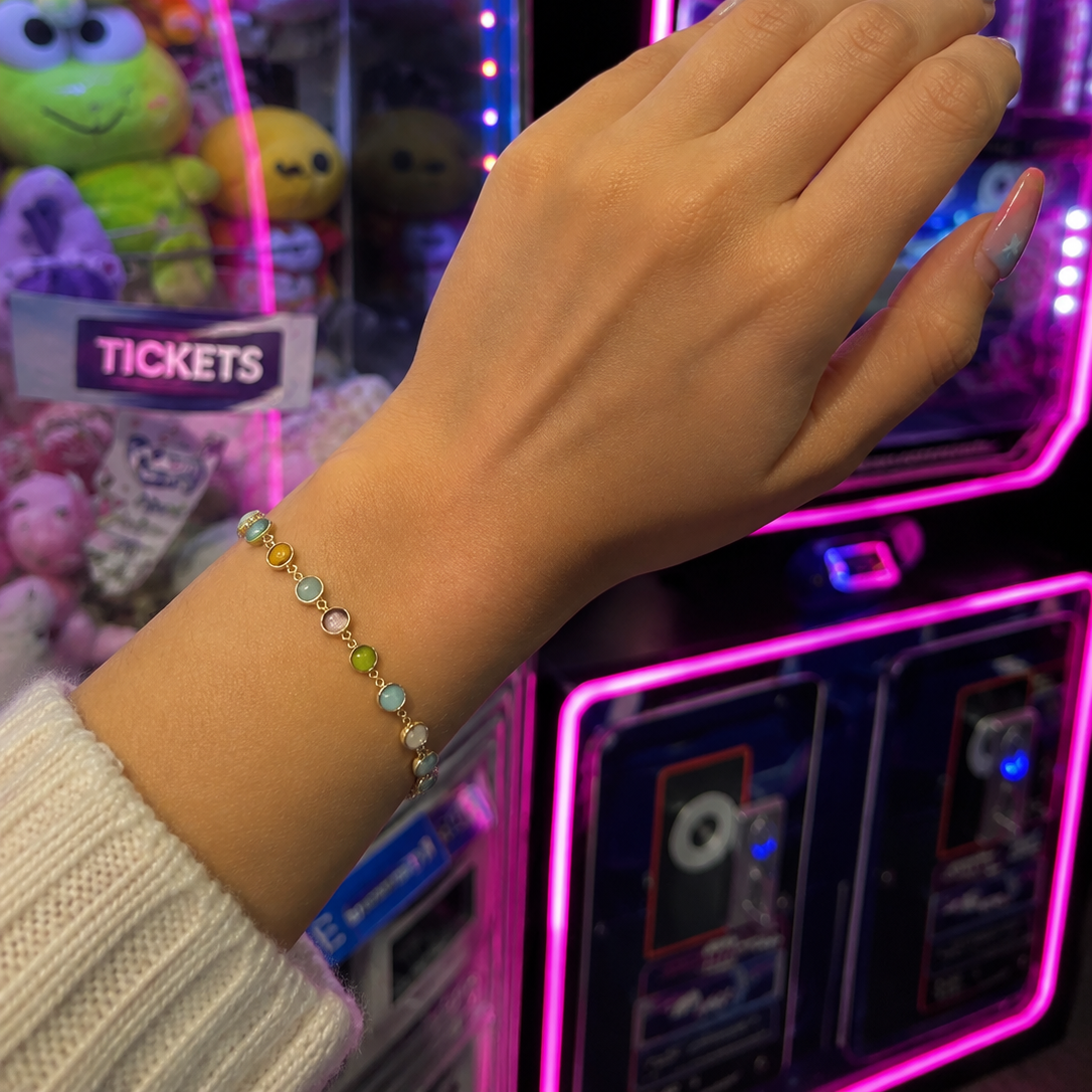 Adjustable Confetti Bracelet