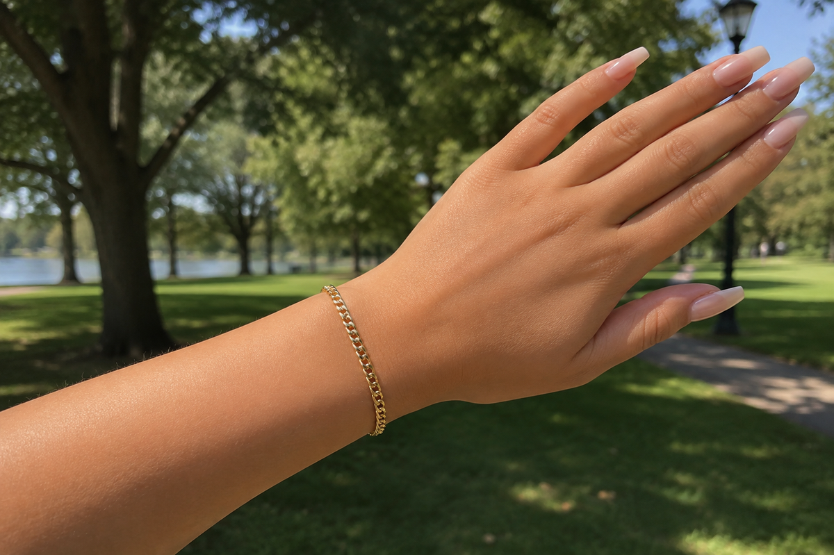Baby Curb Chain bracelet