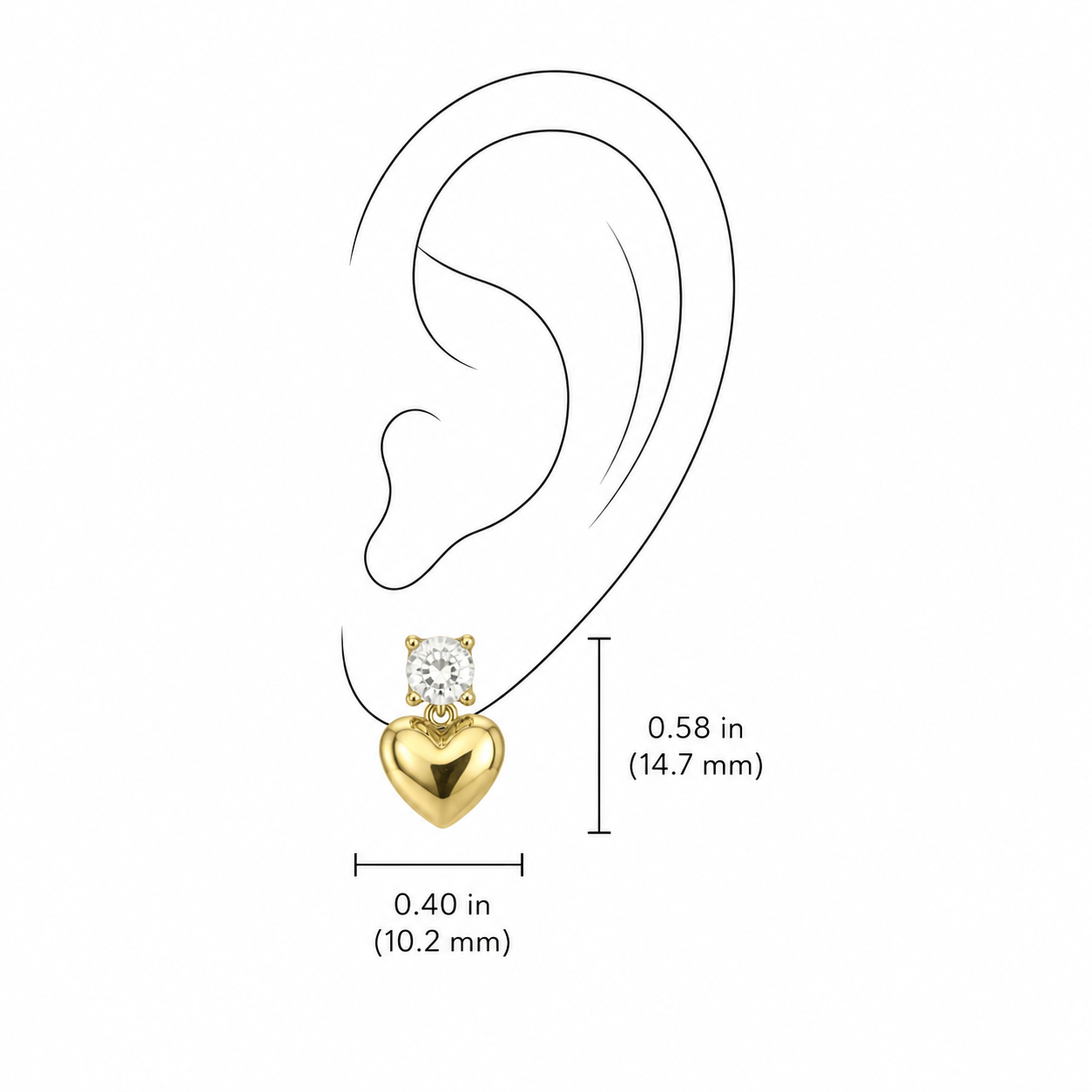 Spark of Love Earrings
