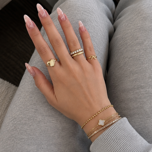 Biddy Bead Chain Bracelet