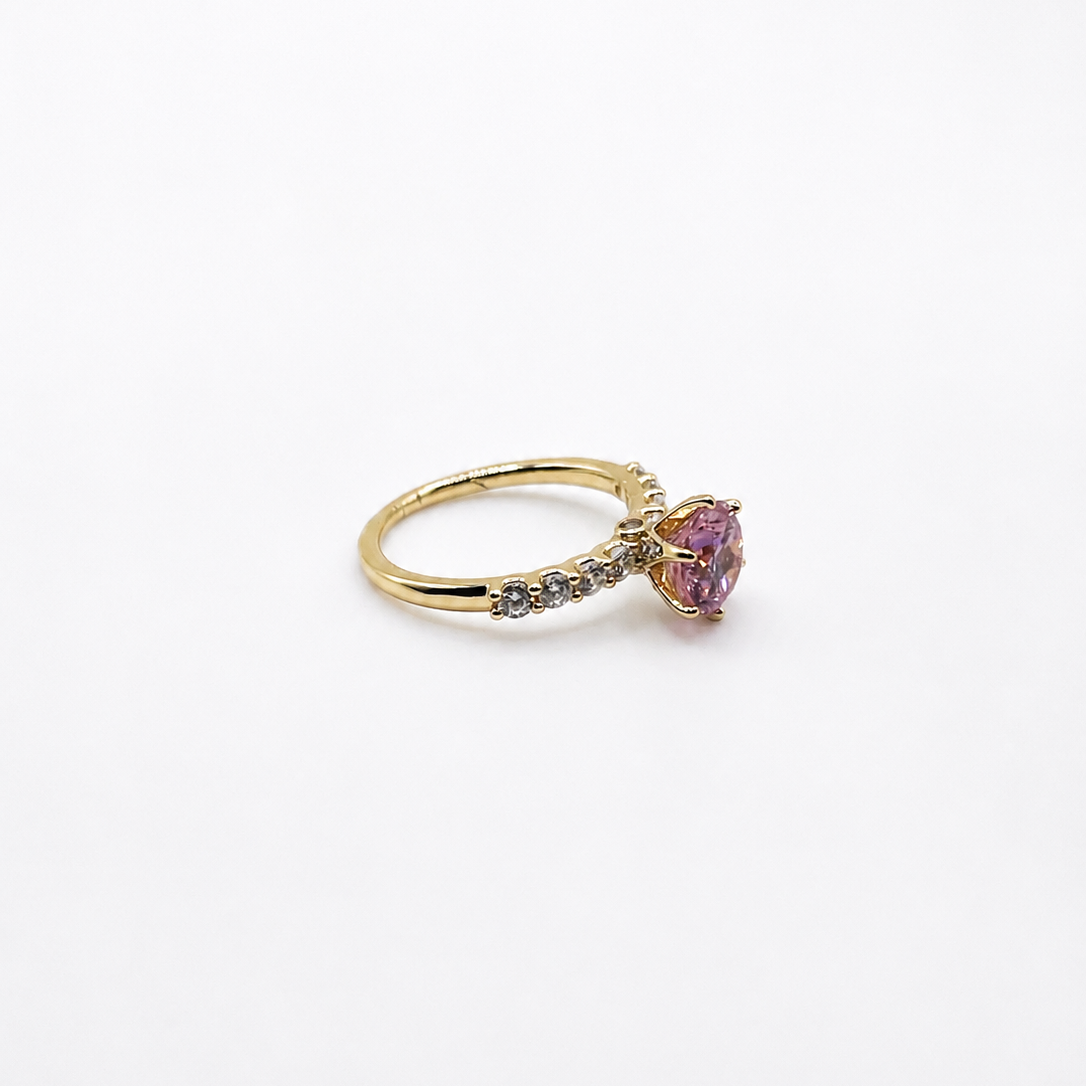 Pink Rosalie Ring - Size 8