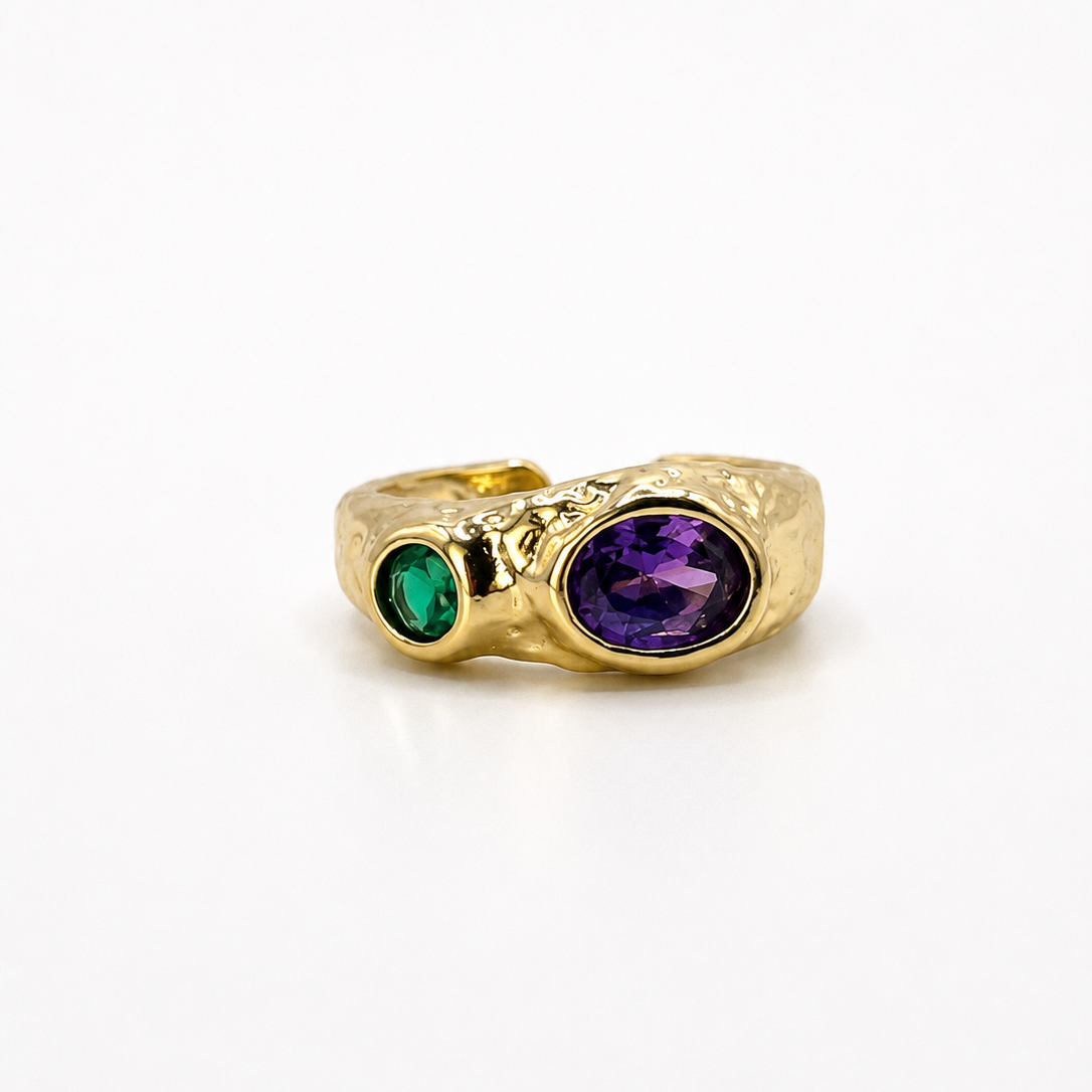 Alien Candy Ring in Gold