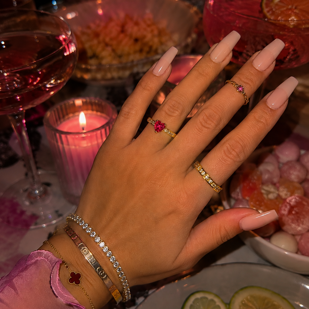 Pink Juliette Ring