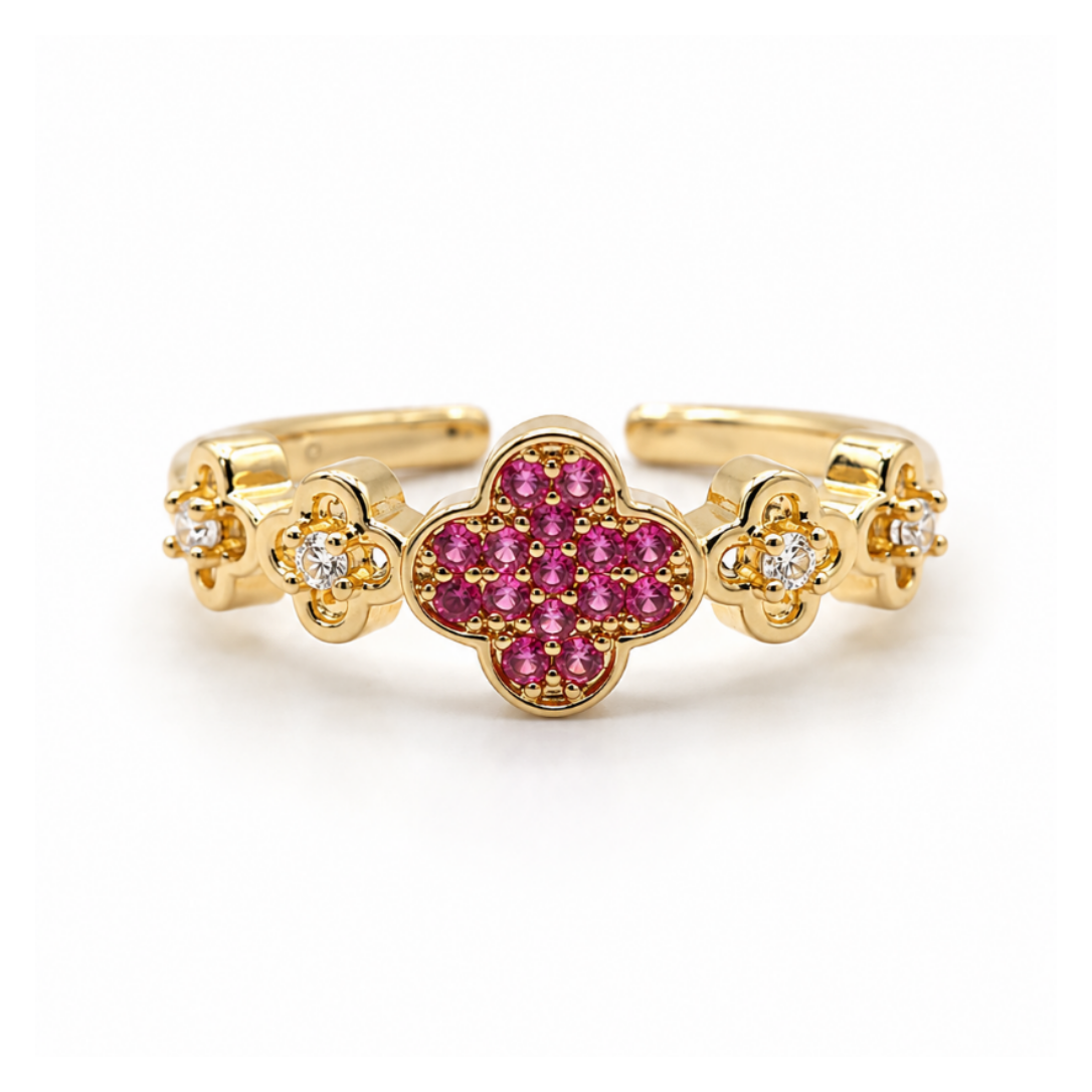 Pink Fortune Ring