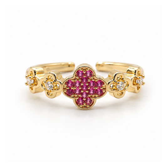 Pink Fortune Ring
